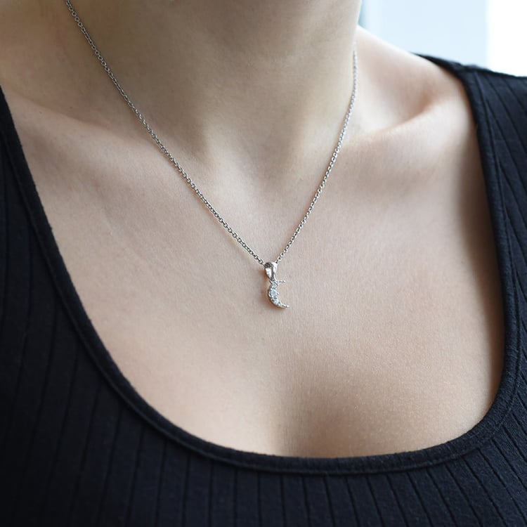 Silberner Anhänger mit Aquamarin 92348