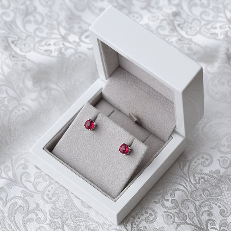 Silberne Ohrringe 68874