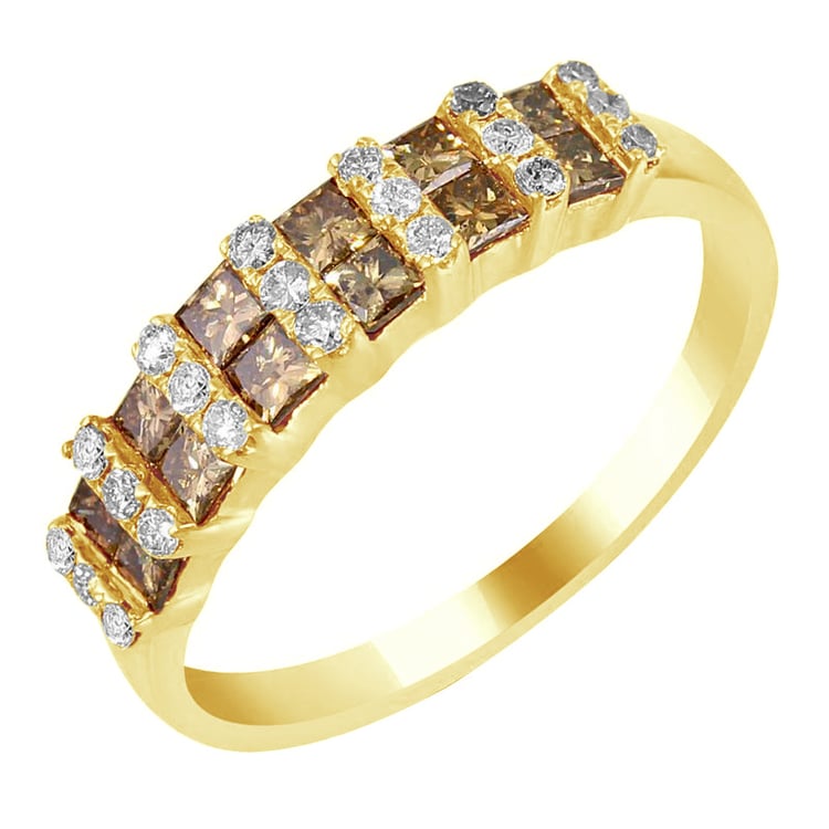 Diamantring aus Gold 79144