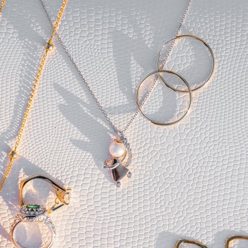 Diamantanhänger mit Engel Rosalee