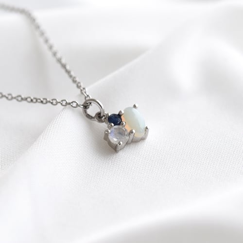 Goldenes Schmuckset aus Cluster-Schmuck Marquez
