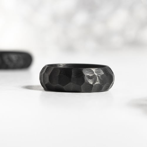 Carbonring ohne Stein mit atypischer Oberfläche Grover