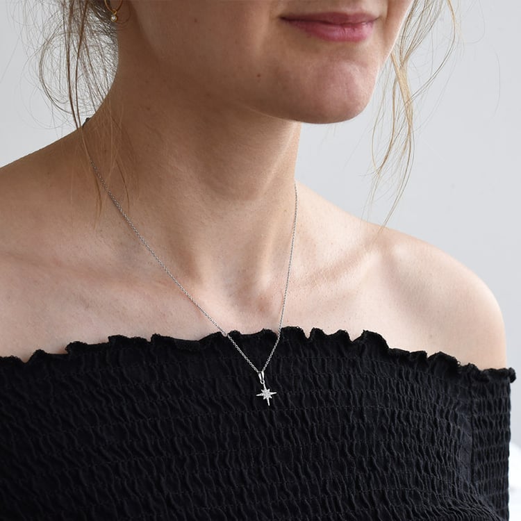 Anhänger in Form eines Diamantsterns Lynx 85951