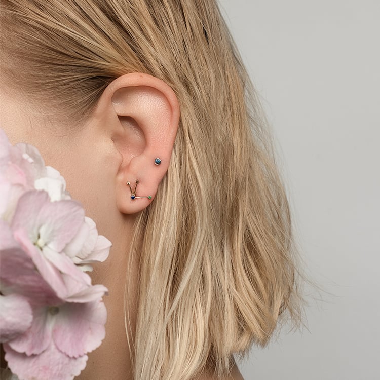 Ohrring mit Sternzeichen Taurus 95309