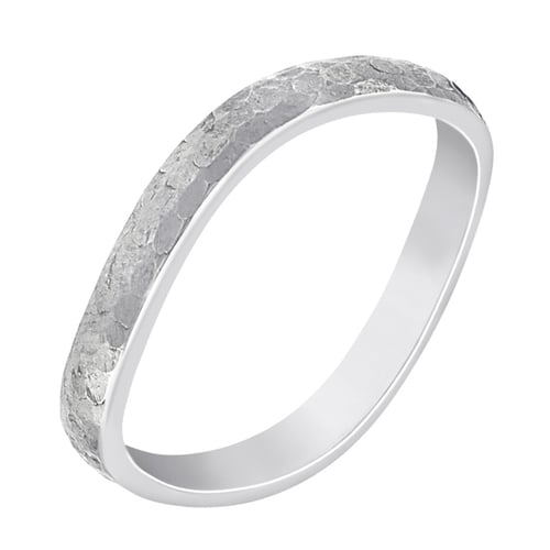 Geschmiedete Eheringe in Gold mit Diamanten Neziah
