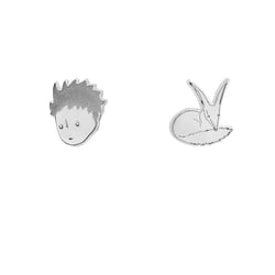 Ohrstecker Der Kleine Prinz und der Fuchs
