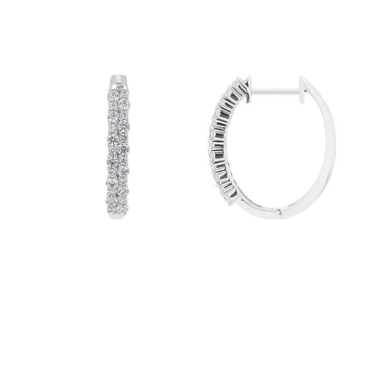 Runde Diamant-Ohrringe Nicholls 111052