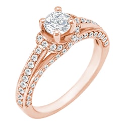 Luxuriöser Verlobungsring mit Diamanten Jiezel