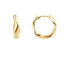 Vergoldete Ohrringe