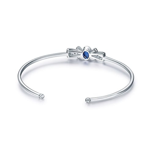 Goldenes Armband mit Saphiren und Diamanten Ralla