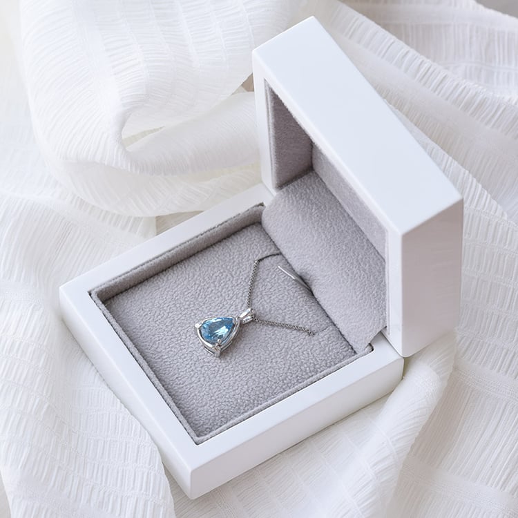 Träne Anhänger in Topas in Eppi-Geschenkbox 71271