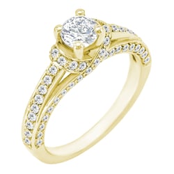 Luxuriöser Verlobungsring mit Diamanten Jiezel