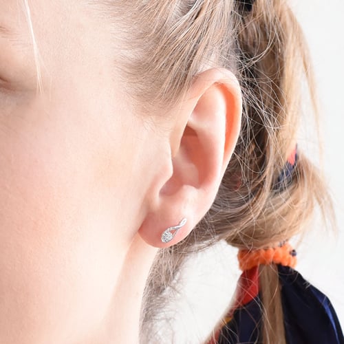 Ohrringe in Tropfenform mit Lab Grown Diamanten Daniela