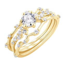 Ringset mit Lab Grown Diamanten nach Wahl Carina