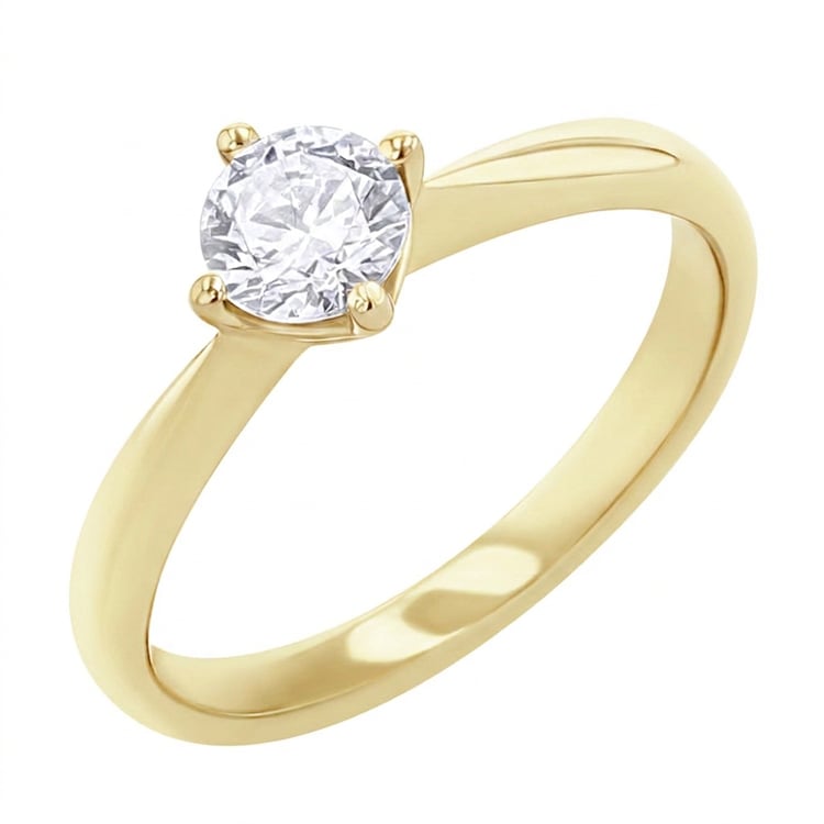 Verlobungsring mit 0.62ct IGI-zertifiziertem Diamanten Mahiya