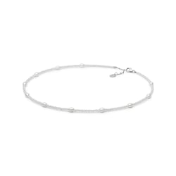 Silberne Perlenkette Ilmar