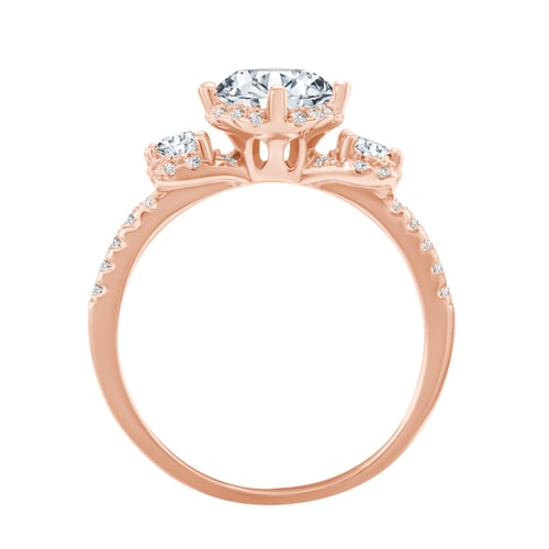 Verlobungsring mit Lab Grown Diamanten Wirk