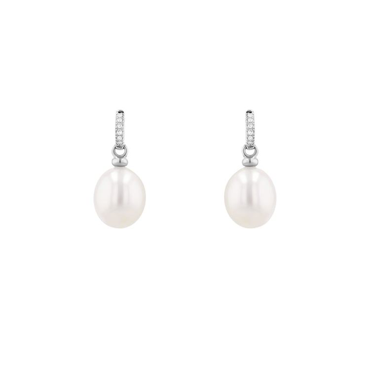 Goldenes Schmuckset mit Perlen und DIamanten Dudey 116037