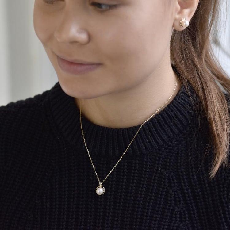 Anhänger mit Perle 7837