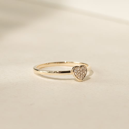 Verlobungsring mit Diamanten Diam