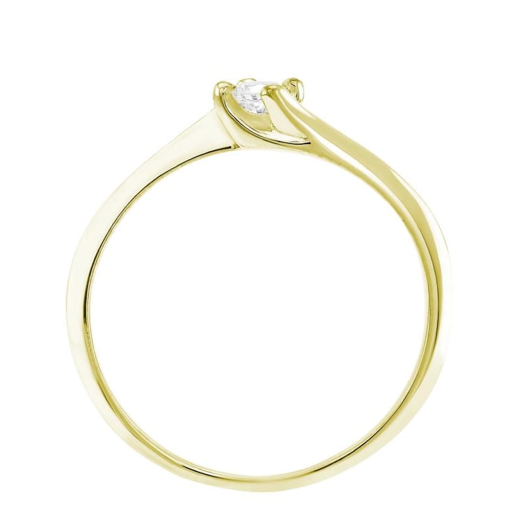 Verlobungsring aus Gold 25544