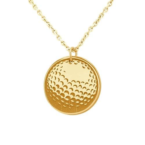 Anhänger Golfball mit Gravur Ihrer Wahl Golfball