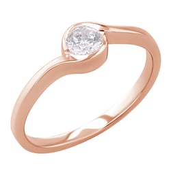 Verlobungsring mit Diamant Girija