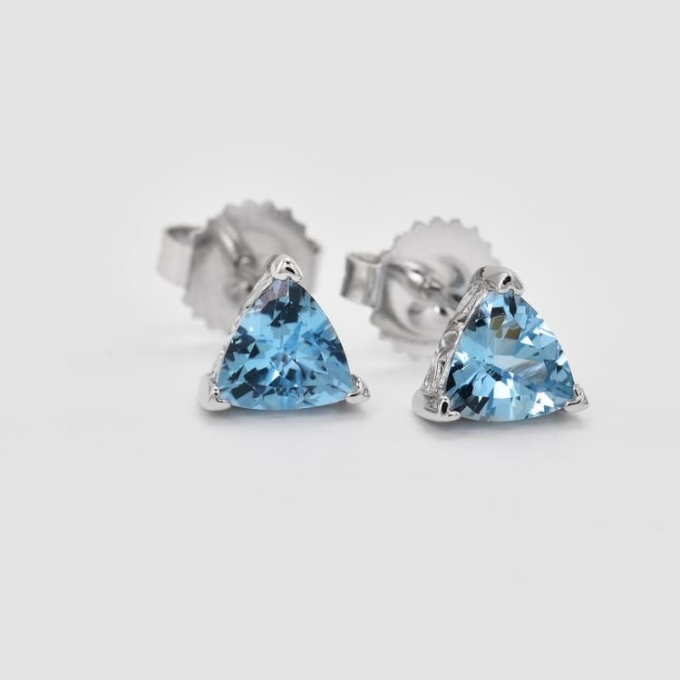 Ohrringe in Silber mit Topas 3089