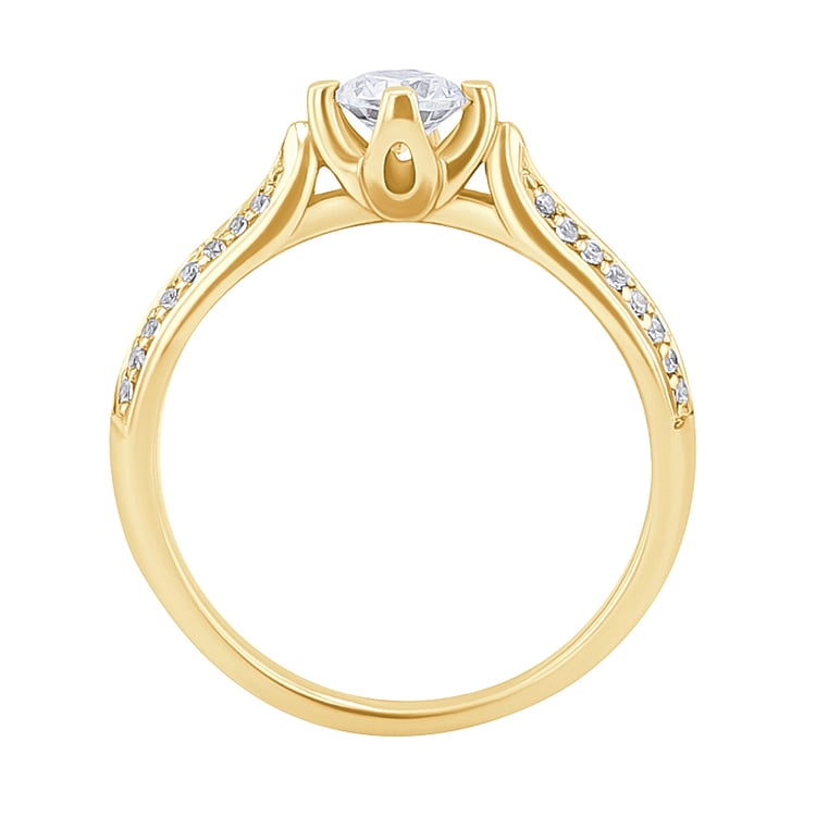 Verlobungsring mit Diamanten Katynie 128838