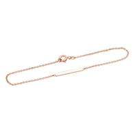 Minimalistisches Goldarmband Bar