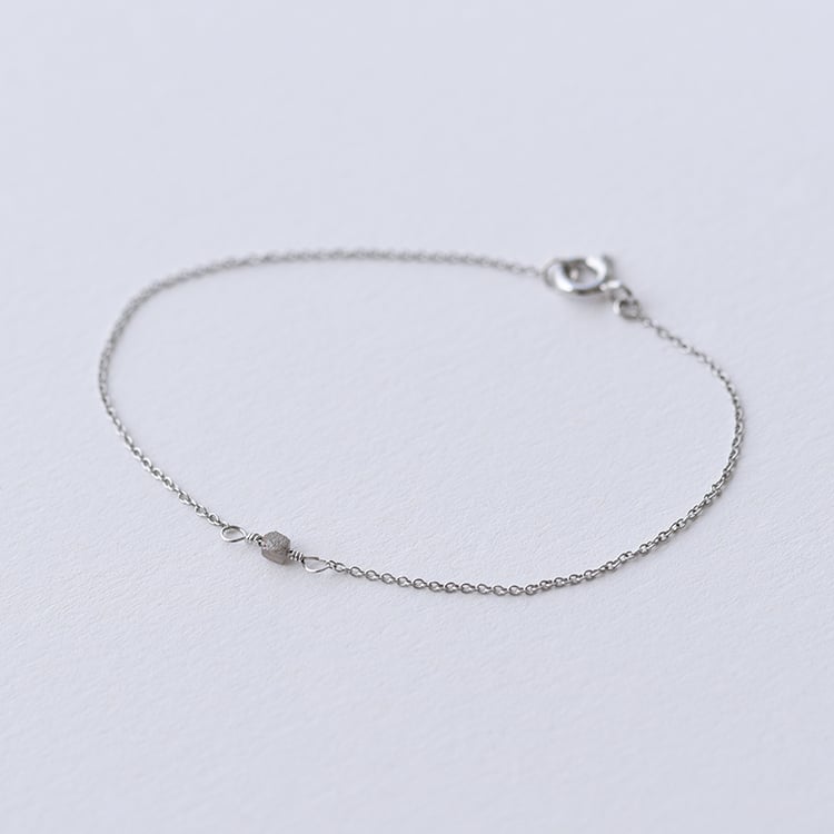 Gold Armband mit Diamant Würfel 62269