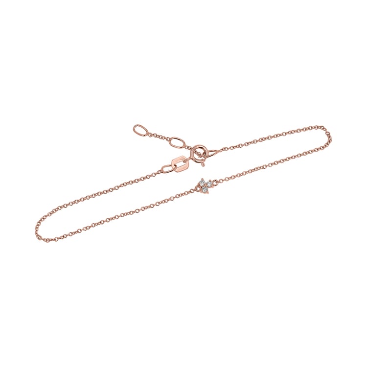 Armband mit drei Lab Grown Diamanten Foley 148518