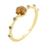 Ring mit Salt and Pepper Diamanten Imelda