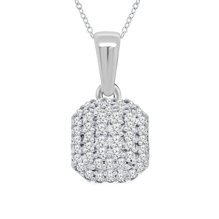 Eleganter Anhänger mit Lab Grown Diamanten Tate