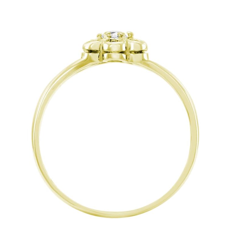 Ring mit Diamanten aus Gold 24761