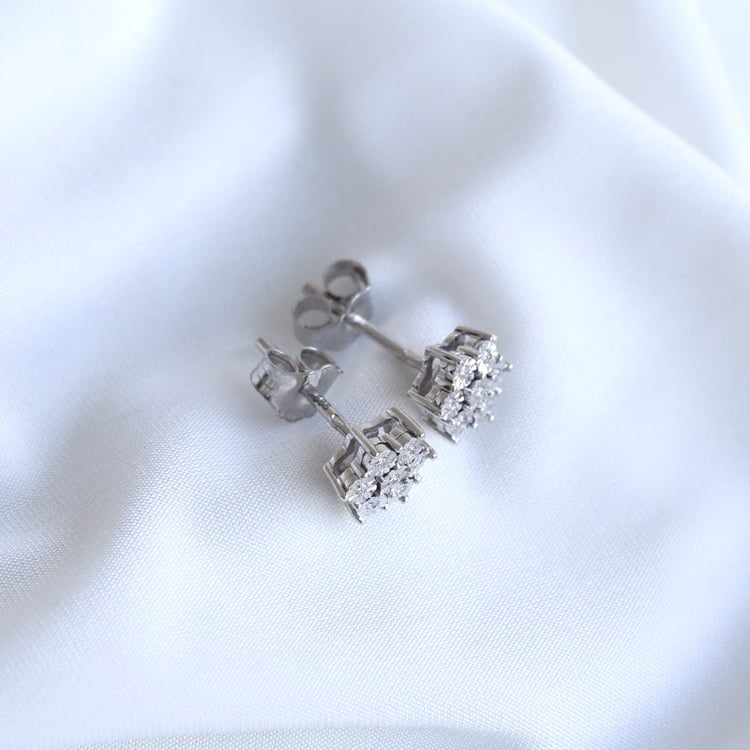 Elegante Diamantohrringe Svetlana 85258