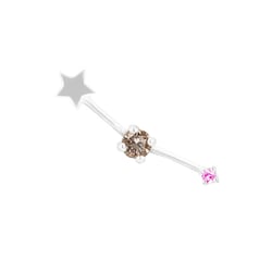 Ohrring mit Sternzeichen Aries
