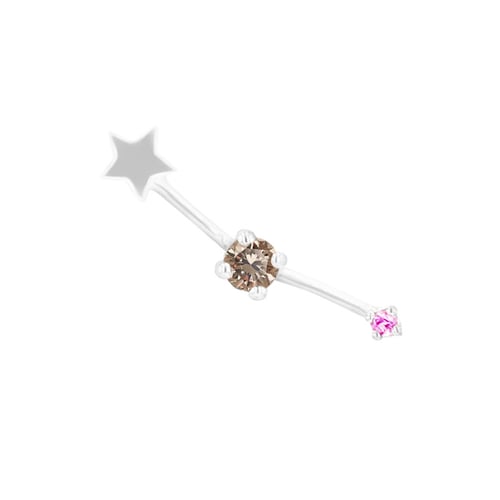 Ohrring mit Sternzeichen Aries