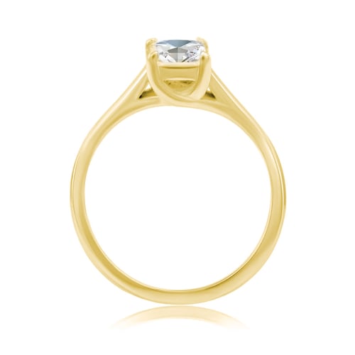 Verlobungsring mit Princess Diamanten Tamalika