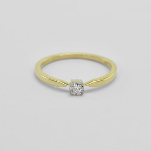 Eleganter Verlobungsring mit Lab Grown Diamanten Ximena