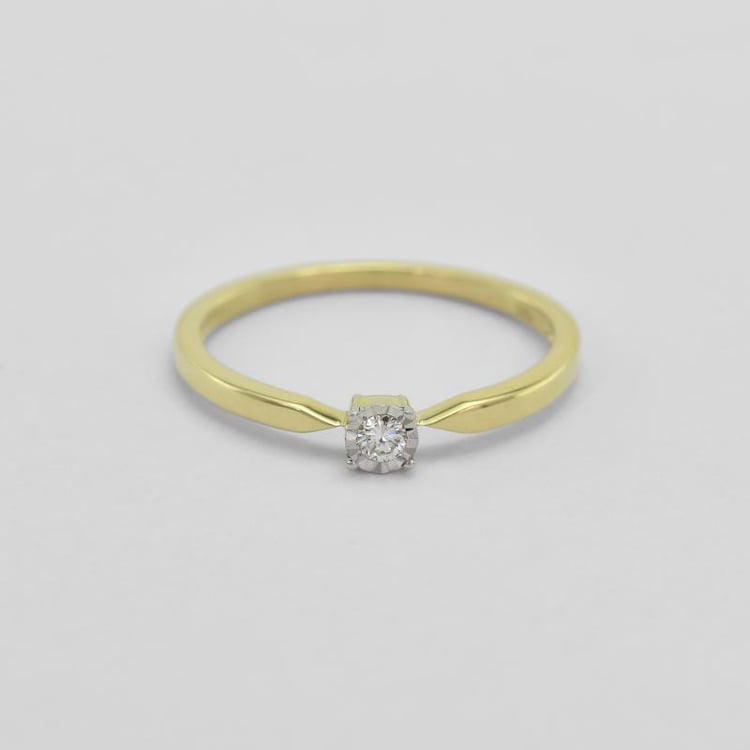 Ring mit Diamant 90996