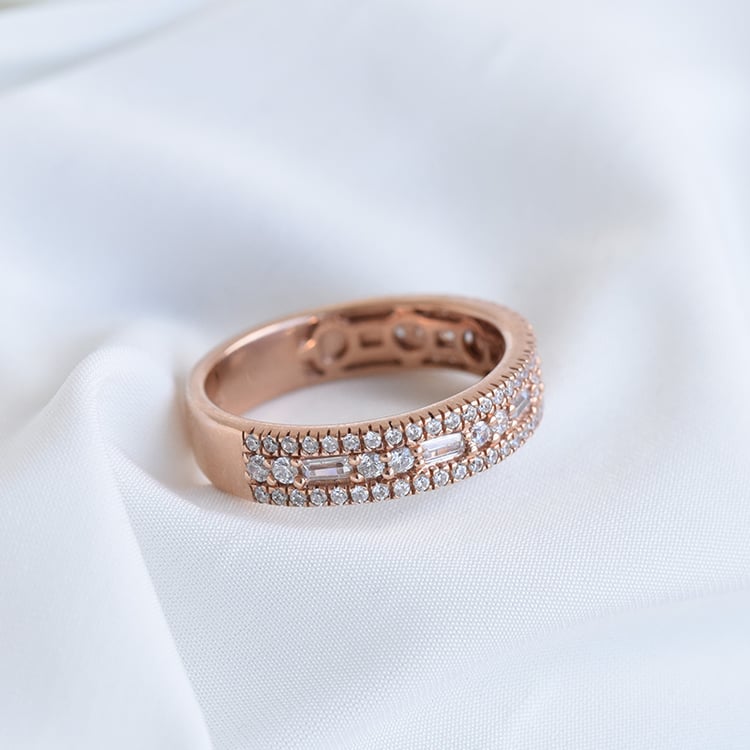 Luxuriöser Half-Eternity-Ring mit Lab Grown Diamanten Irenaeus 141495