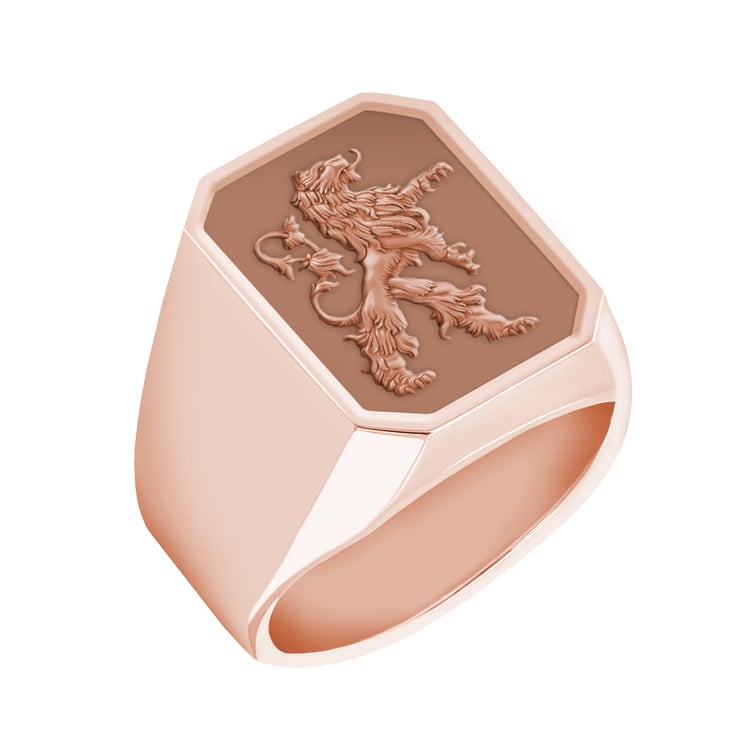 Ring aus Roségold 40736