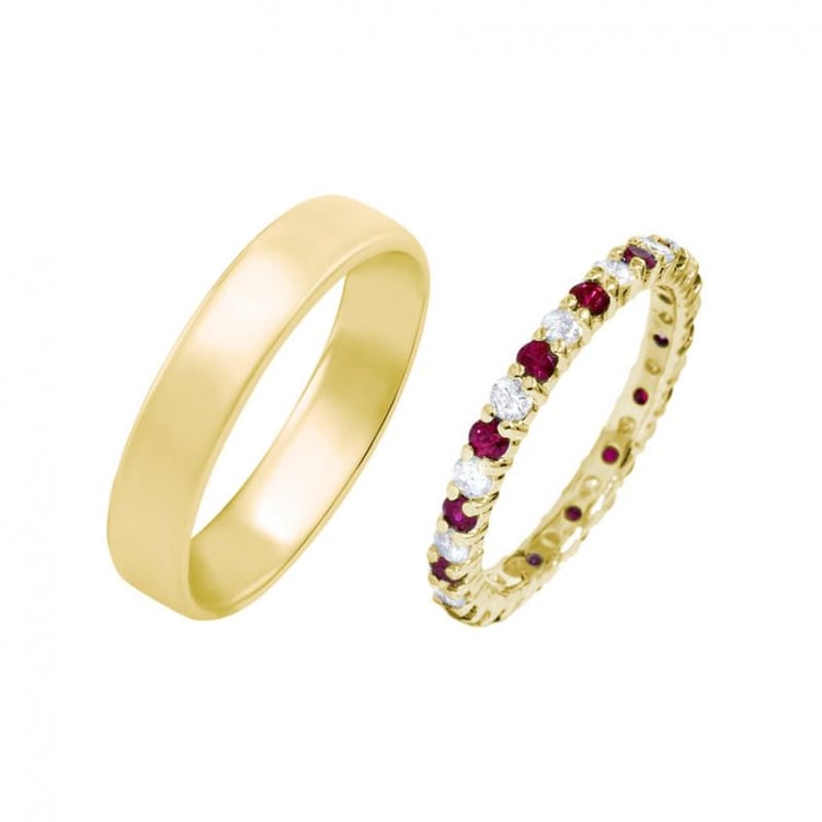 Trauringe aus Gelbgold 36672