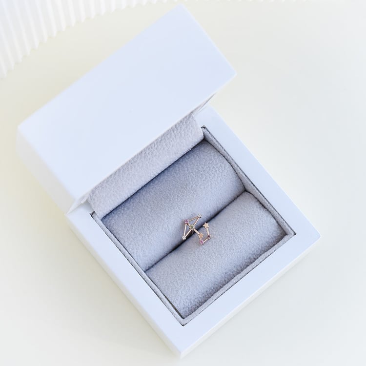 Ohrring mit Sternzeichen Sagittarius 95315