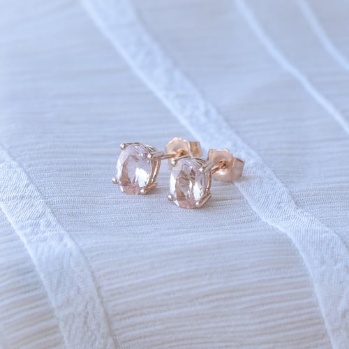 Schmuckset mit Morganiten und Diamanten Ama