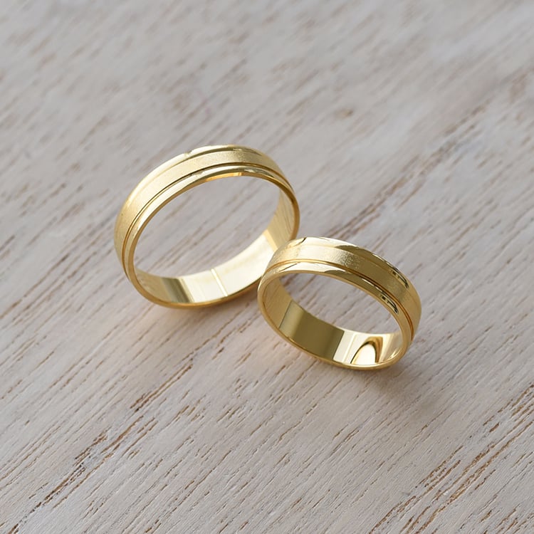 Trauringe aus Gold 61476