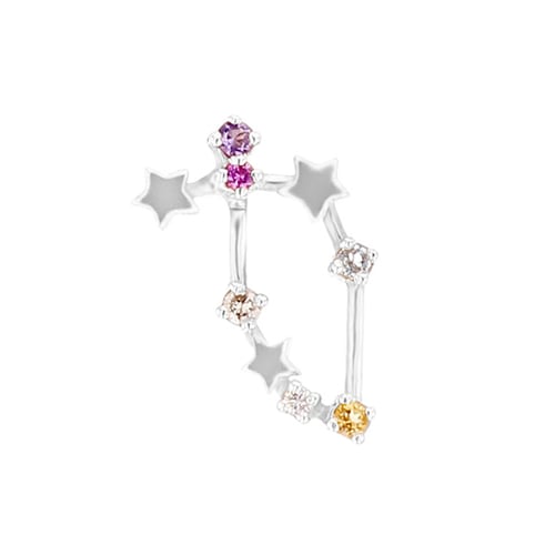 Ohrring mit Sternzeichen Capricorn