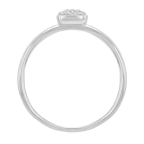 Goldring voller Diamanten Hevela