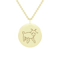 Anhänger mit der Gravur eines Lamms Der Kleine Prinz